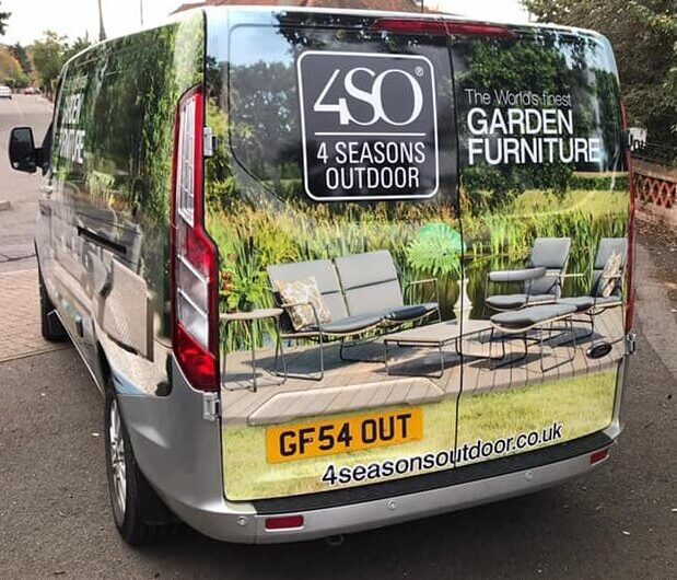 Graphics4U Commercial Van Wrap signage