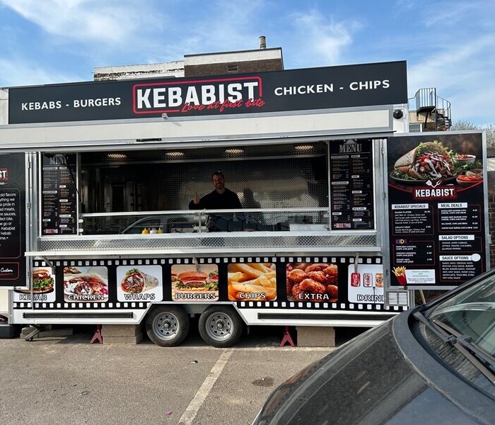 Graphics4U mobile food van signage