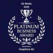 Graphics4U Platinum Business Award